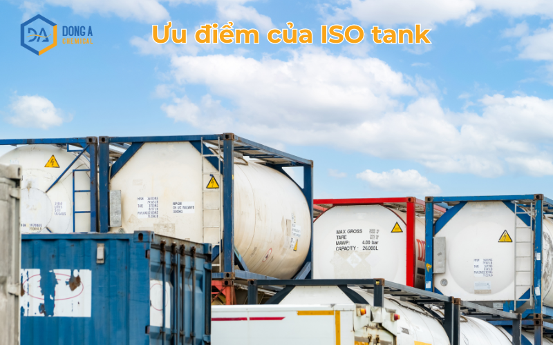 Ưu điểm của ISO tank